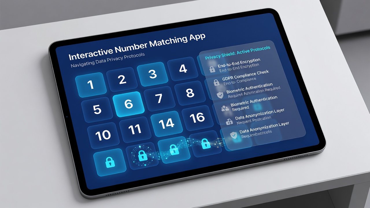 Diagram showing anonymized data flows between number matching servers and analytics platforms